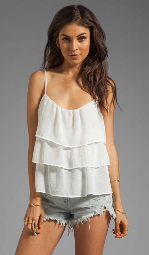 Jonesy Ruffle Tank