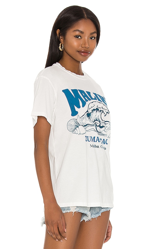 Show Me Your Mumu Malibu Graphic Tee In White | ModeSens