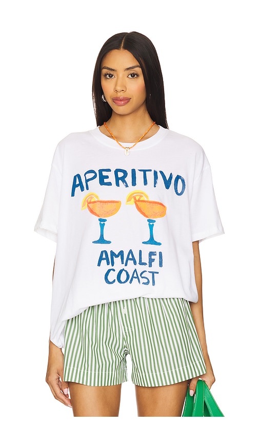 Travis Tee in White. - size XL (also in L, M, S, XS)