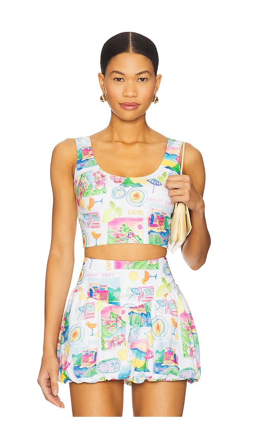 Vivianna Top in White. - size XL (also in L, M, S, XS)