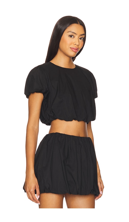Show Me Your Mumu Highland Crop Top In Black