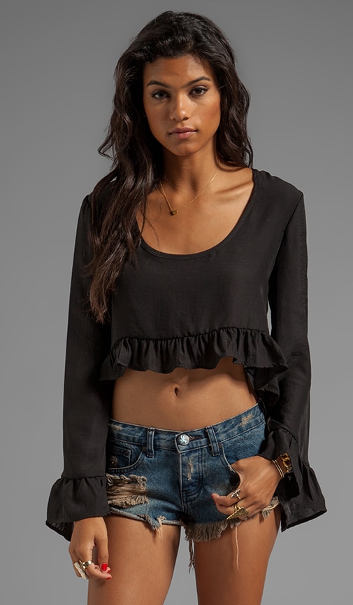 Horton Ruffle Top