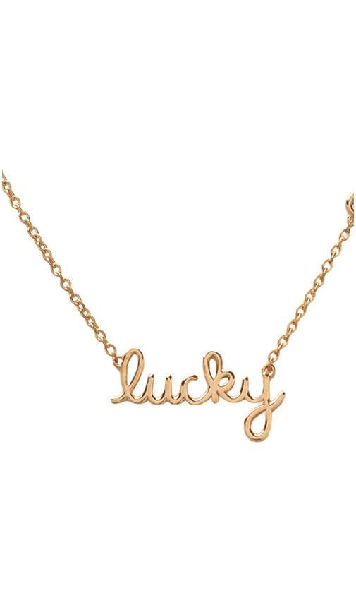 Lucky Necklace with Diamond