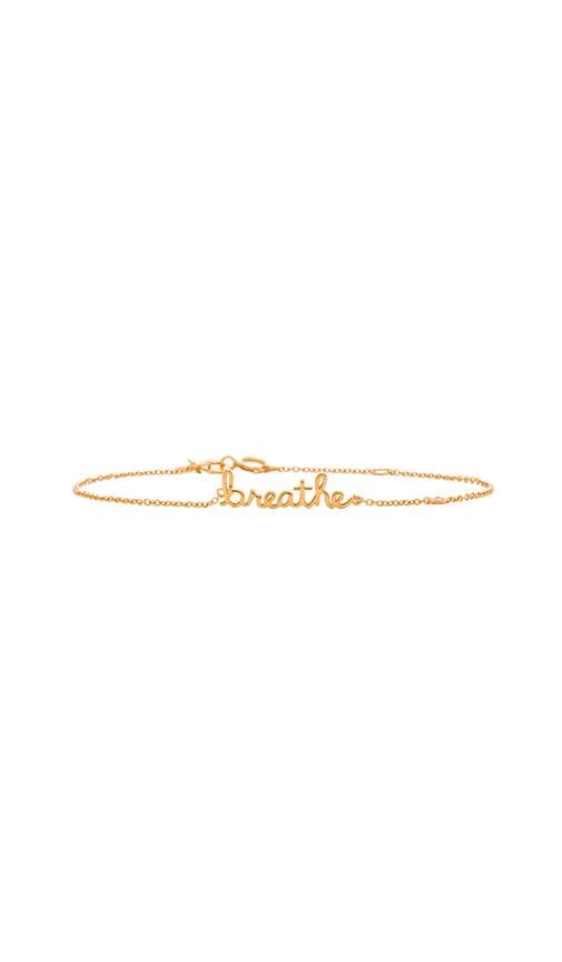 Breathe Bracelet with Diamond Bezel