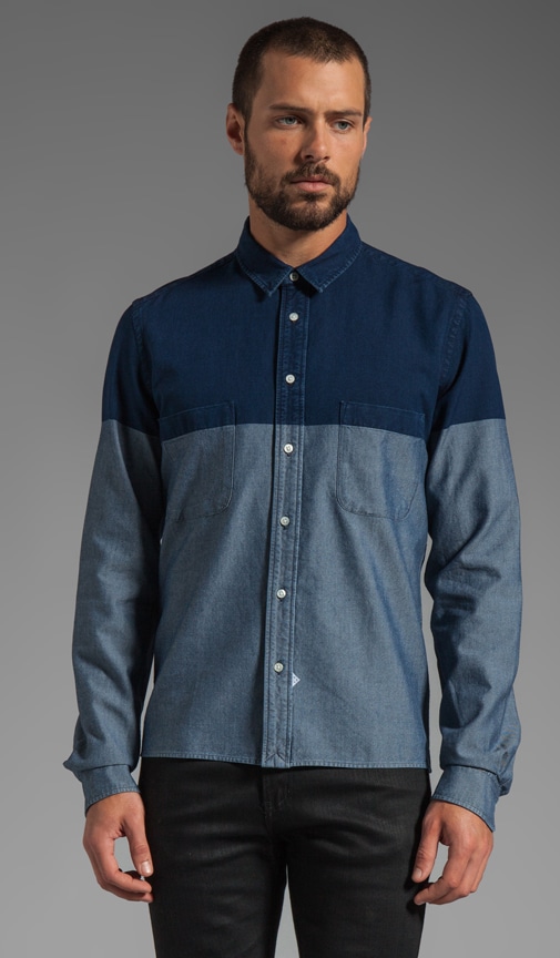 Slim and Cropped Shirt w/ Pockets and Straight Hem