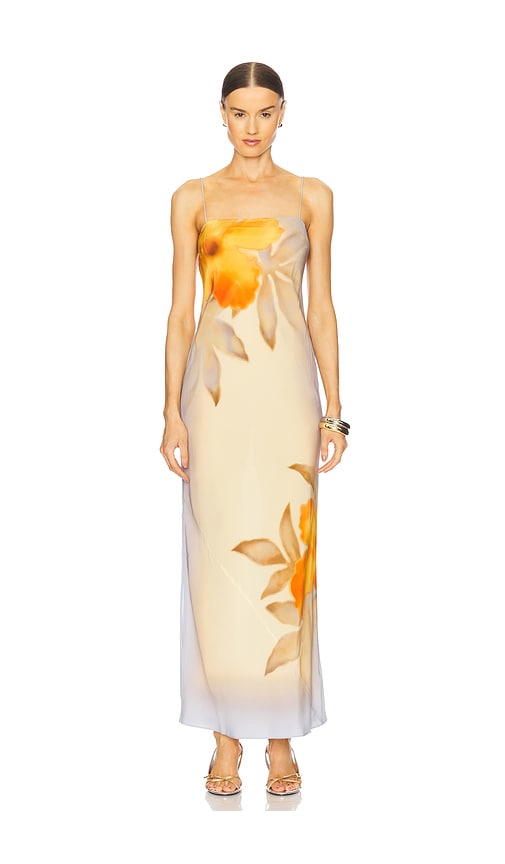 SIR. Serene Slip Dress in Sequoia Floral