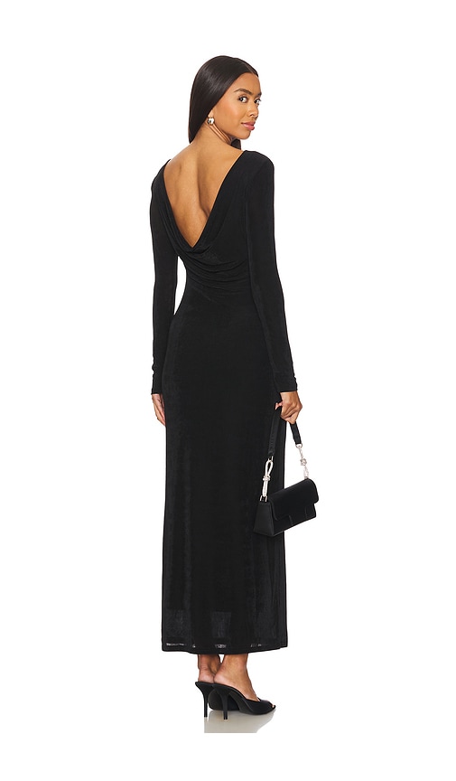 Significant Other Luna Long Sleeve Maxi Dress in Black | REVOLVE