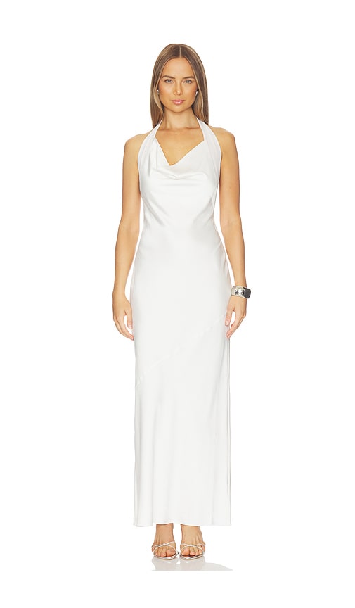 White Halter Dress Maxi - Free Shipping & Returns | REVOLVE