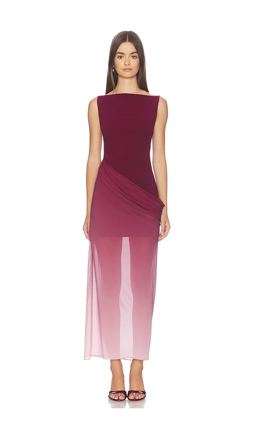 Edda Maxi Dress by Significant Other in Berry Melt