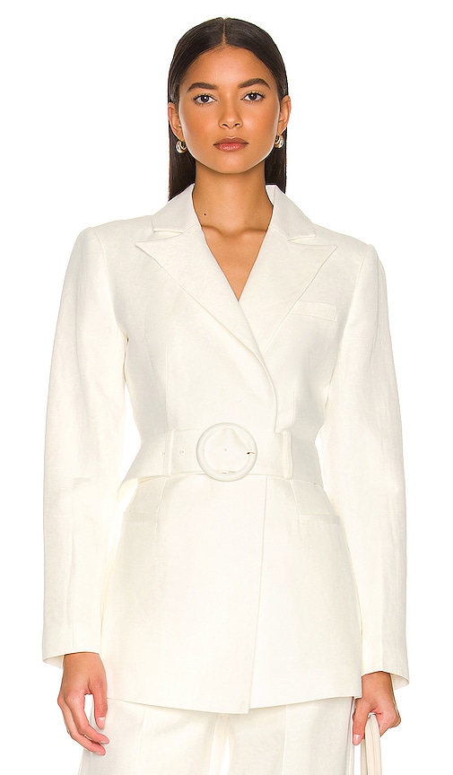 Significant Other Florina Blazer in Ivory | REVOLVE