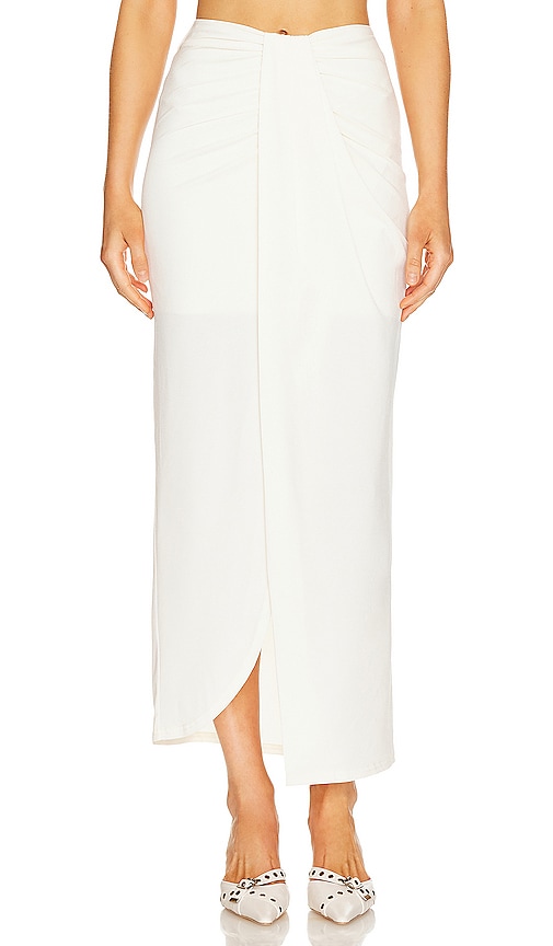 Significant Other Posie Midi Skirt in Cream