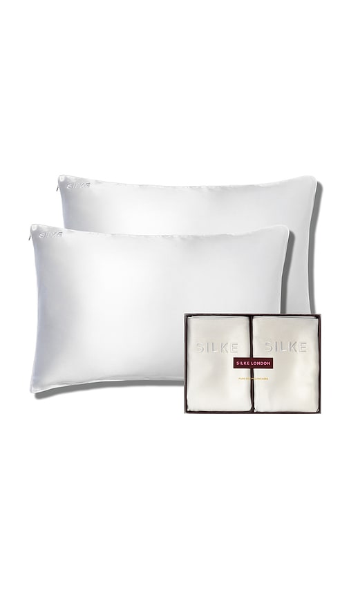 SILKE London Queen Silk Pillowcase Duo