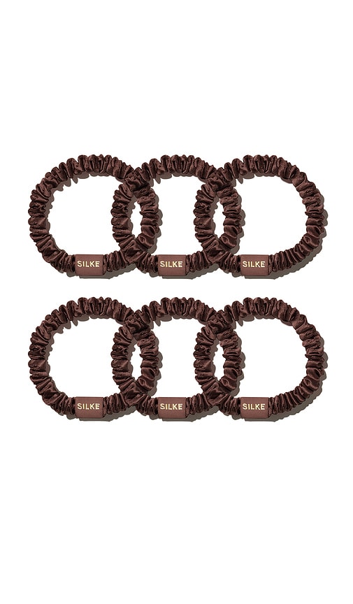 Hair Ties in Brown
