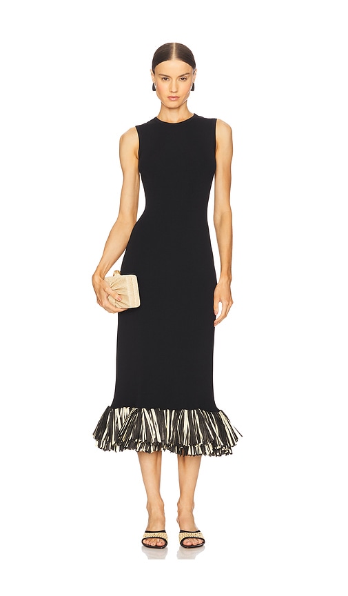 Simonmiller Boa Knit Raffia Dress