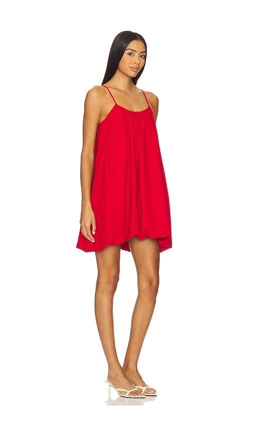 Simonmiller Cleo Crepe Mini Dress In Red
