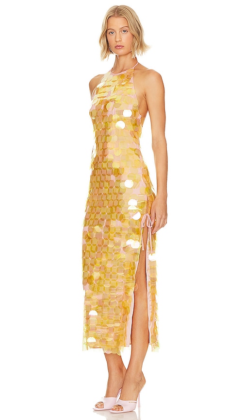 Shop Simon Miller Junjo Dress In Yellow