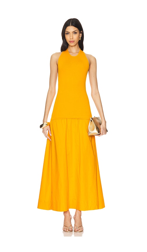 Shop Simon Miller Junjo Dress In Sherbet Orange