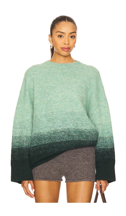 Leith Ombre Sweater in Teal. - size L (also in M, S, XL, XS) - SIMONMILLER - Modalova