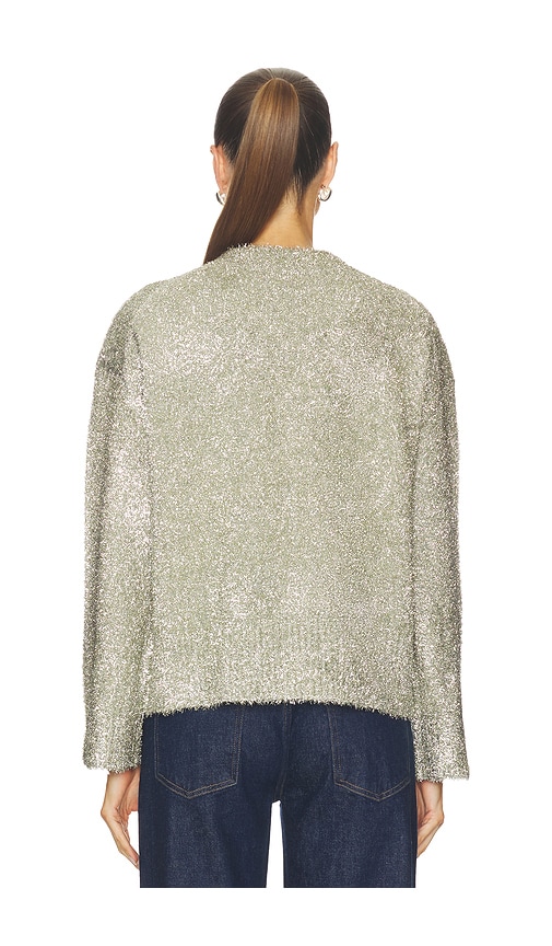  Simonmiller Strick Cher Tinsel Knit In Metallic Silver, Grey. Größe Xs. Also In S, L. 