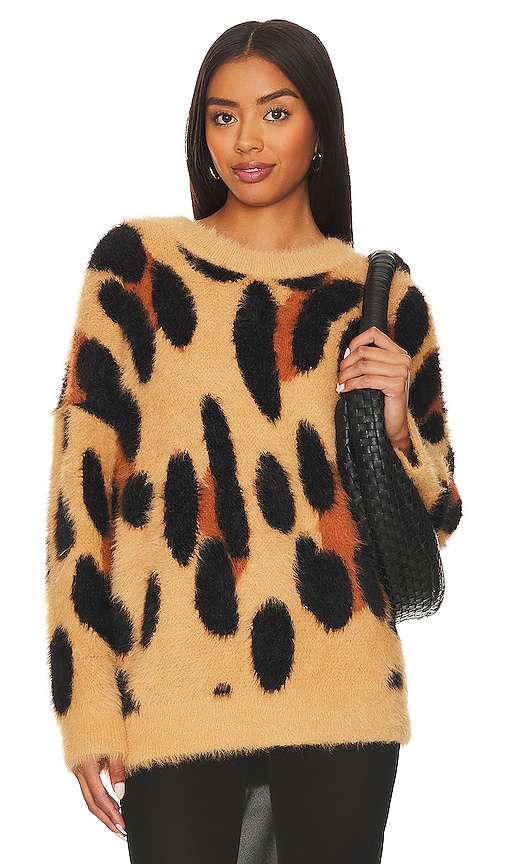 Revolve hot sale leopard sweater