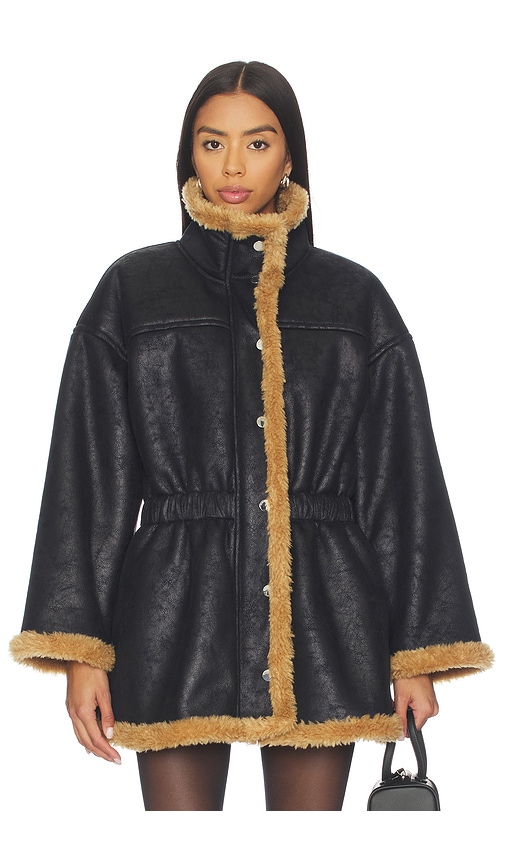 SIMONMILLER Yara Faux Shearling Jacket