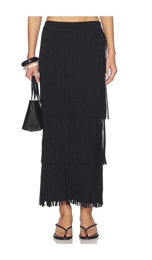 SIMONMILLER Za Za Knit Fringe Skirt