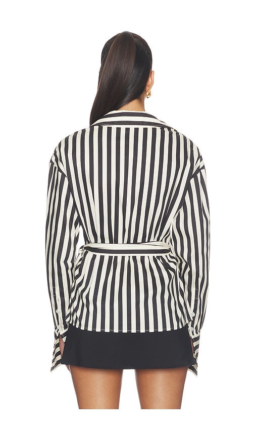 SIMONMILLER Anya Poplin Wrap Top | Thumbnail 3