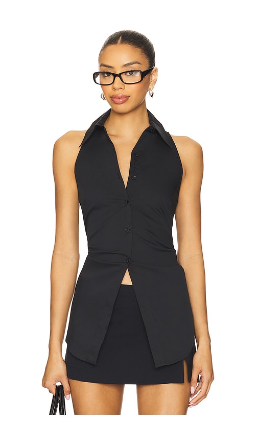 Loch Sleeveless Poplin Button Up in . - size L (also in M, S, XL, XS) - SIMONMILLER - Modalova