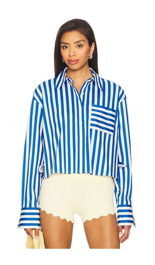 Simonmiller Ayre Cropped Poplin Top