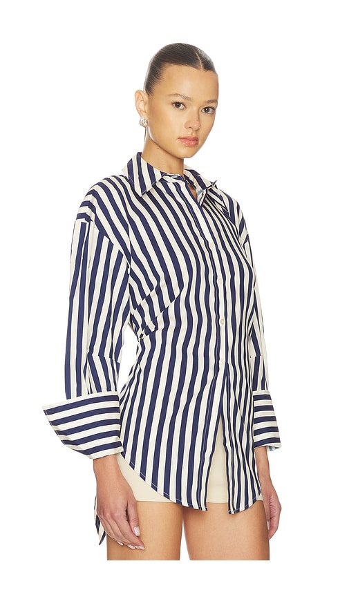 Simonmiller Loch Poplin Button Up In Cream. Size S. Also In M. 
