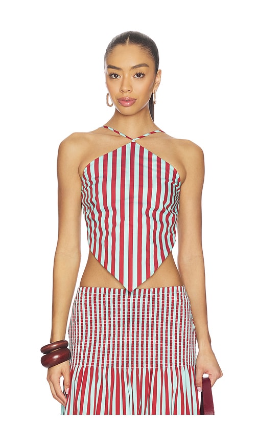 SIMONMILLER Kit Poplin Tie Top