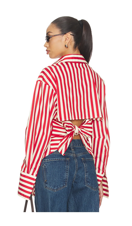 SIMONMILLER Loch Poplin Button Up