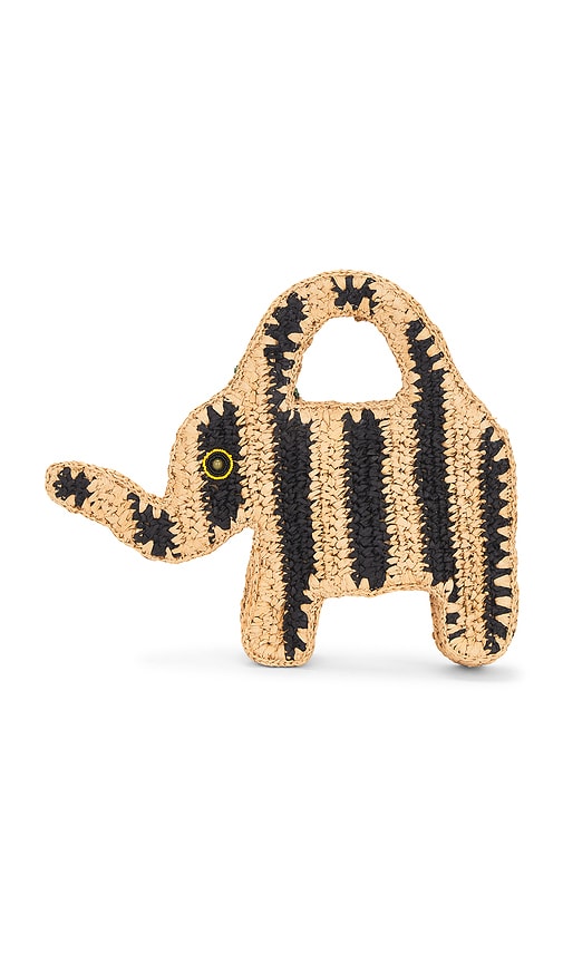  Simonmiller Elephant Bag In Black,neutral. 