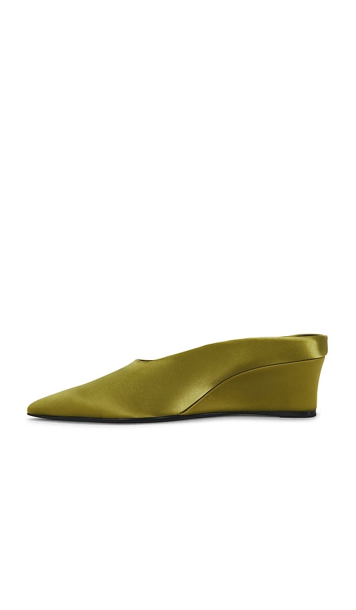 SIMONMILLER Satin Pointed Gala Wedge | Thumbnail 5 SIMONMILLER Satin Pointed Gala Wedge | Thumbnail 5