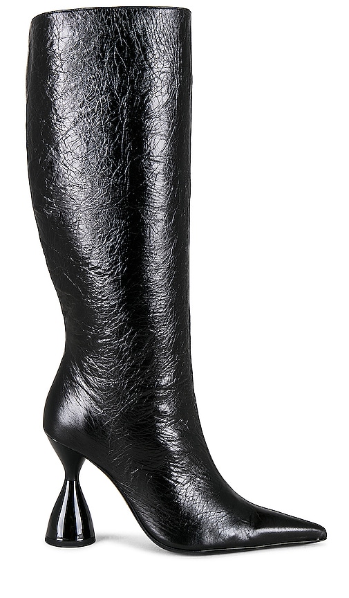 Simon Miller Women's Verner Pointed Toe High Heel Boots In Black