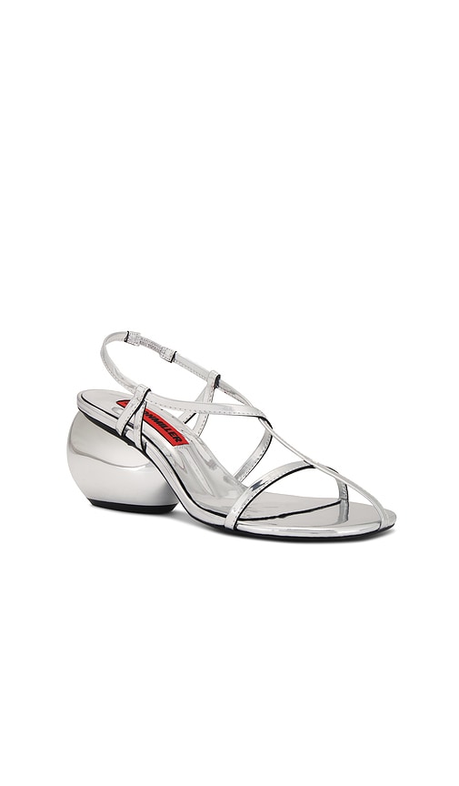 Shop Simon Miller Moderno Sandal In 银色