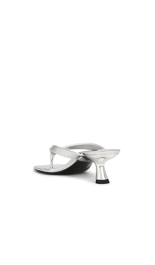  Simonmiller Sandale Beep In Metallic Silver, Grey. Größe 36. Also In 37, 38, 40, 35. 