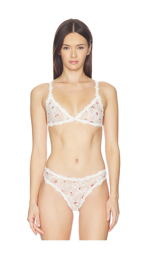SKIMS Stretch Lace Triangle Bralette