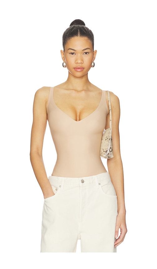 SKIMS Body Core Sculpt Plunge Thong Bodysuit