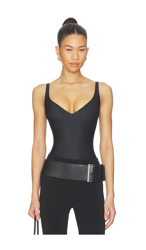 SKIMS Body Core Sculpt Plunge Thong Bodysuit