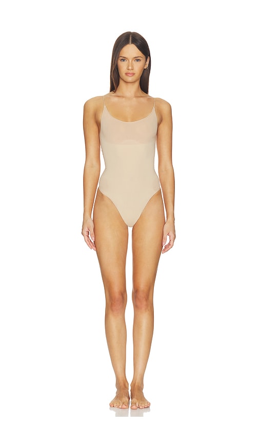 SKIMS Sheer Seamless Thong Bodysuit | Thumbnail 3 SKIMS Sheer Seamless Thong Bodysuit | Thumbnail 3
