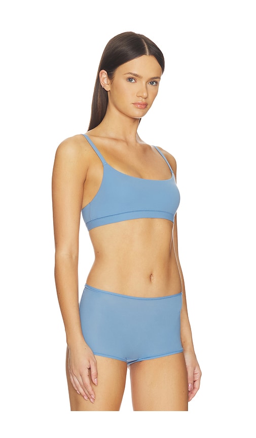 Skims Fits Everybody Scoop Neck Bralette In Artic