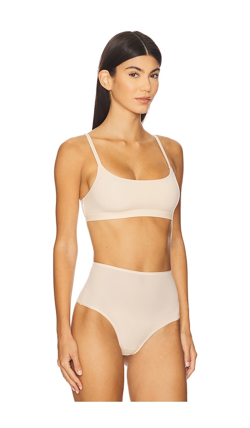 Skims Fits Everybody Scoop Bralette In Neutral