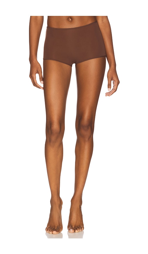 Skims Fits Everybody Boyshort Briefs In Brown