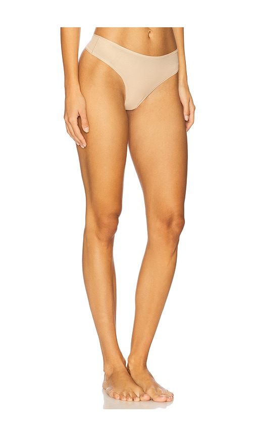 Skims Fits Everybody Thong In Brown