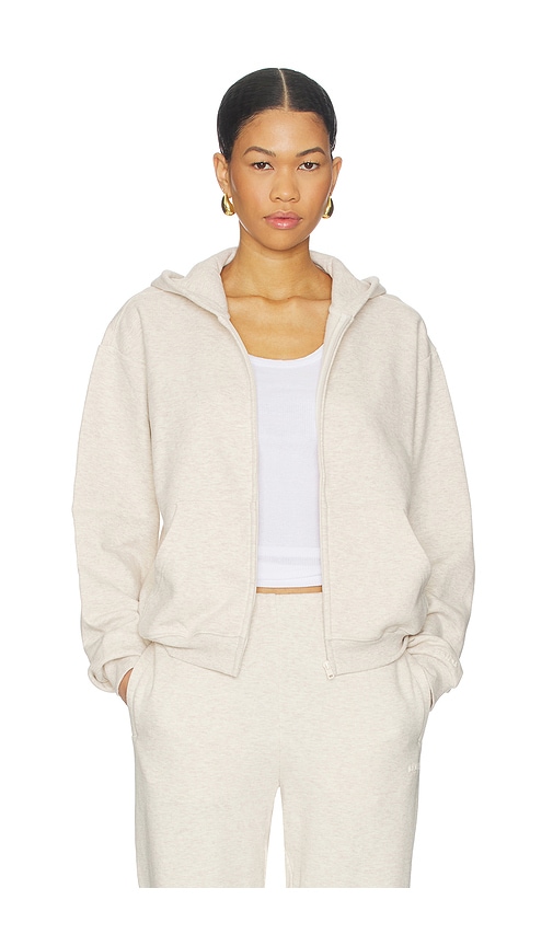 SKIMS Cotton Fleece Classic Zip Up Hoodie