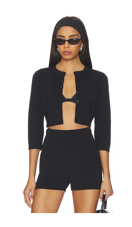 SKIMS Refined Knit Crop Cardigan