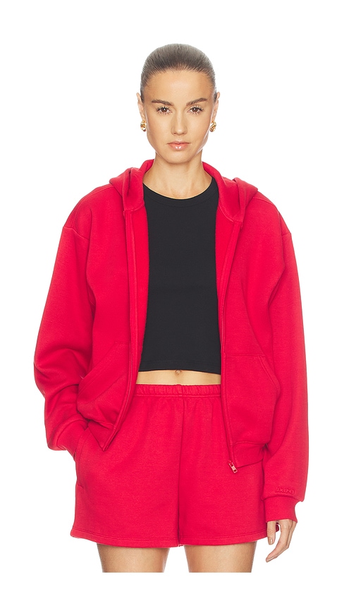 SKIMS Cotton Fleece Classic Zip Up Hoodie