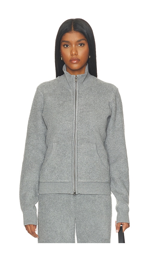 Skims Sherpa Knit Zip Up