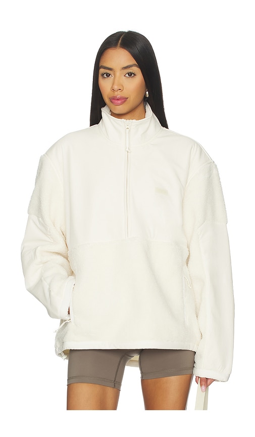 SKIMS Teddy Half Zip Up Pullover
